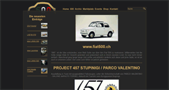 Desktop Screenshot of fiat500.ch