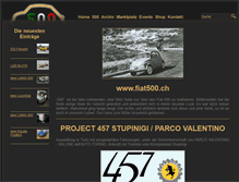 Tablet Screenshot of fiat500.ch