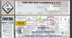 Desktop Screenshot of fiat500.lu